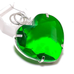 Peridot Gemstone Handmade 925 Sterling Silver Jewelry Pendant 1.77 v5s50