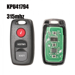 jingyuqin 3B Nuotolinis I&scaron;manusis Automobilio Raktas 315MHZ Mazda 3 2004-2008, Mazda 6 2003 2004 2005 FCC ID: KPU41794 klevas