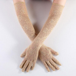 1Pora Moteri&scaron;ka apsauga nuo saulės Rankovės, rankovės, nėriniai, ilgos rankovės, pir&scaron;tinės, pir&scaron;tinės, kvėpuojantis moteri&scaron;kas tinklelis balta