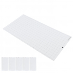5 VNT Pjovimo kilimėlis PVC Lipnus Neslystantis Skaidrus Didelio Elastingumo Tinklelio Pjovimo Kilimėlis skirtas