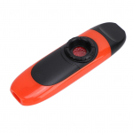 Kazoo fleita, ABS plastikas, profesionalus Kazoo muzikinis pučiamasis instrumentas su 5 diafragmomis oranžinė