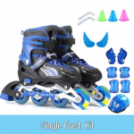 Reguliuojamas riedučių rinkinys pradedantiesiems vaikams Small (26-32 adjustable)