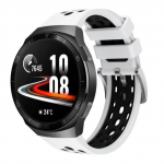 22 mm sportinio silikono oficialus laikrodžio dirželis skirtas Huawei laikrodžiui GT 2e SmartWatch apyrankė Huawei GT2e apyrankės pakeitimas for huawei gt 2e balta