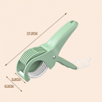 Daugiafunkcinė virtuvinė daržovių ir vaisių pjaustyklė su nerūdijančio plieno a&scaron;menimis, salotų smulkintuvas, įrankis namų virtuvei 1PCS