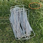 5/10/15 vnt. Cinkuoti U formos sodo kra&scaron;tovaizdžio kuolai augalų atramai, saugumui ir gėlių apsaugai 15Pcs