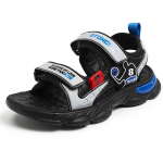 Nauji atviri pir&scaron;tai vaiki&scaron;ki animaciniai sportiniai berniukų patogūs mink&scaron;tu padu paplūdimio sandalai 26 yards inner length 16.5CM. raudona