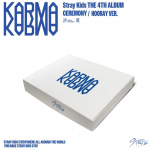 [I&Scaron;ANKSTINIS UŽSAKYMAS] Stray Kids &ndash; 4-asis albumas &bdquo;KARMA&ldquo; (CEREMONIJOS / VALIO Ver.) Hooray ver. (White)