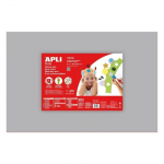 APLI 1 feuille de mousse caoutchouc - Gris pilka