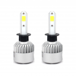 e - autofun - 12 V specialūs LED priekiniai žibintai, America Bridge Lux COB lustas H1