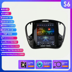 Ossuret 9.7 AI Android Automobilio Radijas Multimedia Vaizdo Grotuvas I&scaron;manusis Auto Stereo 4G, skirtas Nissan Juke 2011-2018, Infiniti ESQ 2014-2019, GPS Carplay S6 8Core 6G 64G AI