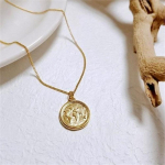 24K paauksuotas monetos karoliai (8840864)