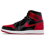 Unisex sportbačiai Air Jordan 1 Retro High OG Patent Bred Juodi Balti Varsity-Red 555088-063 40