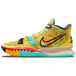 Nike Kyrie 7 1 Pasaulis 1 Žmonės Unisex Sportbačiai Geltoni Geltoni-Smūgio Žali-Abisu CQ9326-700 36