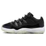 Air Jordan 11 Retro Low 72-10 Unisex sportbačiai juodi Gym-raudona balta AV2187-001 42.5