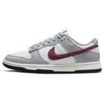 Nike Dunk Low &scaron;viesiai dramblio kaulo raudonmedžio moteri&scaron;ki sportbačiai pilki &scaron;viesiai sidabriniai burė DD1503-122 37.5