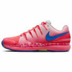 NikeCourt Air Zoom Vapor 9.5 Tour Honey Deuce Vyri&scaron;ki sportbačiai Rožiniai Hot-Punch Volt FB2664-600 38.5