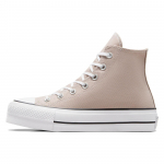 Converse Chuck Taylor All Star Lift High Wonder Stone Moteri&scaron;ki kedai Kreminės baltos juodos A06139C 35