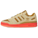 Dr. Seuss x adidas Forum Low Max Vyri&scaron;ki sportbačiai Rudo avižinio su ry&scaron;kiai raudonu ID8896 46
