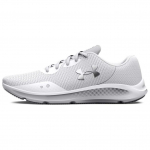 Under Armour Charged Pursuit 3 Balti Metalinio Sidabro Vyri&scaron;ki Sportbačiai 3024878-101 43