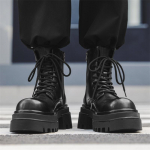 Madingi vyri&scaron;ki batai Fad storu padu, įrankiniai aulinukai, auk&scaron;tos kokybės vyri&scaron;ki aulinukai, patogūs lauke, universalūs lokomotyvo batai, Botas Hombre 42