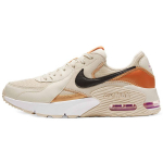 Nike Air Max Excee Sportinis Komfortas Audinys Sintetinė Oda Žemi Sportbačiai Oro Pagalvė Laisvalaikio Bėgimo Batai Moteri&scaron;ki Sportbačiai Smėlio Spalvos Oranžiniai CD5432-107 38.5