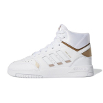 Adidas Originals Drop Step Oda Patogūs Patvarūs Auk&scaron;to Vir&scaron;aus Skate Batai Vaikams Sportbačiai Balti EF7155 36