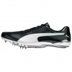 Puma EvoSpeed Electric 7 Neslystantys Patvarūs Žemi Bėgimo Bateliai Unisex Bėgimo Bateliai Juodi Balti 378542-02 42
