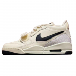 Jordan Legacy 312 Low Kokoso pienas Juoda Patogūs Apvalus pir&scaron;tas Žemi Retro Krep&scaron;inio Batai Moteri&scaron;ki sportbačiai Balti HV1807101 35.5