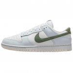 Nike Dunk Abrasion Resistant Low top Skateboard Shoes Unisex Silver White IM3371-030 42 sidabro baltos spalvos