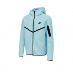 Nike Windrunner Tech Madingas Universalus Patogus Ilgomis Rankovėmis Striukė Vyri&scaron;ka Striukė Mėlyna HV0950-474 L