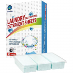 Lessive Feuilles 90 Pi&egrave;ces Feuilles De D&eacute;tergent &Agrave; Lessive Lingettes D&eacute;tachantes Nano-concentr&eacute;es Nettoyer Les V&ecirc;tements Lave A322