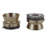 1 pora NAB stebulės adapterių Aliuminio lydinys 1 4 10 colių Atidarytuvas Universalus įkrovimo įrenginys su užraktu Ritės į ritę juostai antikvarinės bronzos spalvos