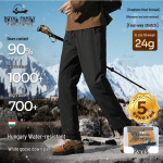 Xiahushijia 90% Hungarian Goose Down Waterproof Pants 299A L
