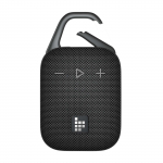 Ne&scaron;iojama kolonėlė Tronsmart Mirtune H1 - IPX7 atspari vandeniui, 20 val. grojimo laikas, Bluetooth 5.3, TWS susiejimas, karabinas, lauko juoda