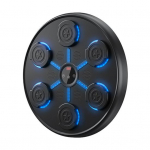 I&scaron;manus muzikos bokso taikinys Bluetooth 5.0, montuojamas ant sienos, bokso treniruoklis su LED ekranu, 9 režimai juoda