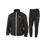 Nike vientisos spalvos sportinis džemperis su gobtuvu ir kelnės vyrams Aktyvūs drabužiai Juoda DM6848-010 XXL