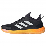 Adidas Adizero Ubersonic Lengvi Patogūs Vidutinio Auk&scaron;čio Teniso Batai Moteri&scaron;ki Sportbačiai Juodi IF6531 41⅓