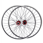 Kalnų dviračio ratų komplektas 69,9 cm / 27,5 colio, aliuminio lydinio ratlankis, diskinio stabdžio MTB ratų komplektas, greito atlaisvinimo priekiniai ir galiniai ratai, juodas dviratis juoda