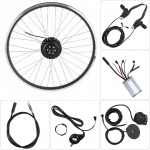 24V 250W Motor KT900S LED Display 26 Wheel E bike Conversion Kits (Front Motor) black