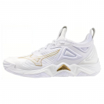 Mizuno moteri&scaron;ki sportbačiai Wave Momentum 3 'White Gold' V1GA231245 43