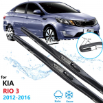 Automobilio valytuvai KIA RIO 3 K2 2012 2013 2014 2015 2016 UB Priekinio stiklo valytuvų &scaron;luotelės purk&scaron;tukas Automobilio priedai Style A