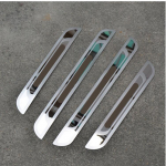 Skirta Peugeot 5008 308 2008 3008 307 206 207 407 408 2008-2017 Durų slenksčio apsauga, slenk&scaron;čio apdailos pedalas, automobilio stilius sidabras