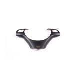 For BMW 3 Series E90 E91 E92 ABS Matt black Car Steering Wheel Button Frame Cover Trims Stickers Auto Accessories Style 1