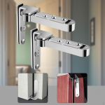 Hide Door Hinge Heavy Duty Outward Universal Easy to Install Zinc Alloy Invisible Hinges for sidabras