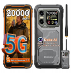 Blackview XPLORE 1 Racija 5G AI Lauko I&scaron;manusis Telefonas 48GB+512GB Mobilusis NFC 12+256 oranžinė