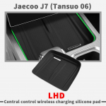 skirta Jaecoo J7 7 2025 2025 2026 Automobilio centrinio valdymo Panelių po prietaisų skydeliu Laikymo vietos Belaidžio įkrovimo Panelės Kilimėlio Porankio dėžutės Organizatorius