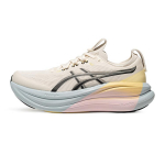 ASICS GEL NIMBUS 28 Kvėpuojantys ir elastingi žemi bėgimo bateliai Moteri&scaron;ki 1012C031-100 37.5