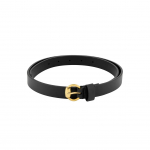 GUCCI prabangi versija vienspalvis su adatiniu sagtimi odinis diržas moteri&scaron;kas juodas plotis 1,8 cm 90-Basic Packaging-Dust Bag or Box juoda
