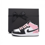 Jordan Air Jordan 1 Neslystanti danga Žemi Vintažiniai Krep&scaron;inio Batai Moteri&scaron;ki Rožiniai DQ8423-103(Team59-SBOX) 38.5
