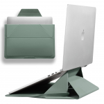 MOFT ne&scaron;iojamojo kompiuterio dėklas, suderinamas su MacBook, dūminės turkio spalvos, atstumiantis vandenį, vandeniui atsparus, daugiafunkcis, stovas, Air/MacBook Pro/iPad/ne&scaron;iojamajam kompiuteriui,